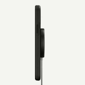 Nomad Leather Cover For Magsafe Charger (black)