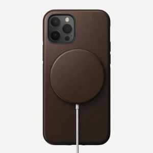 Nomad Leather Cover For Magsafe Charger (brown)