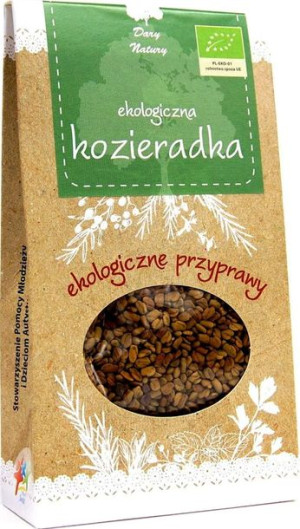 Kozieradka Ziarno Bio 60 G - Dary Natury