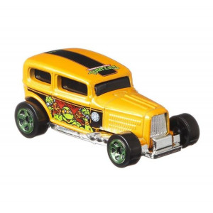 Hot Wheels Żółwie Ninja Autko Auto Michelangelo Midnight Otto