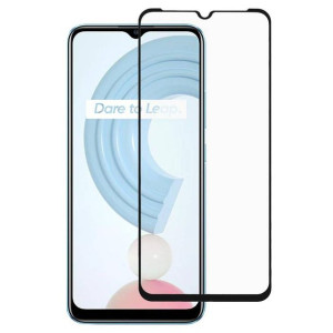 Szkło Hartowane 5D REALME C21 Full Glue czarne