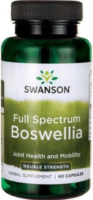Boswellia serrata FS Boswellia Double-Strength 800mg 60 kapsułek SWANSON