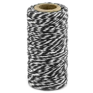 Sznurek "Bakers Twine", czarny, 50 m
