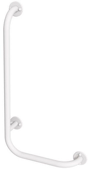 ANDEX Uchwyt kątowy prawy 60 x 30 cm biały