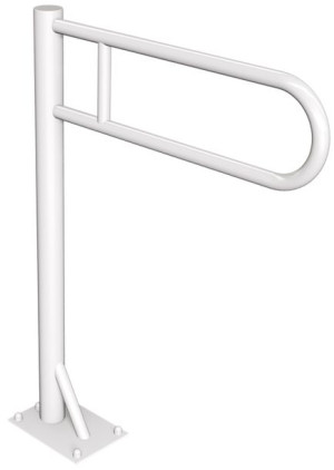 ANDEX Uchwyt podłogowy stały 60cm biały