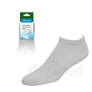Stopki MINI BAMBOO z przędzy bambusowej Popielate 39-42