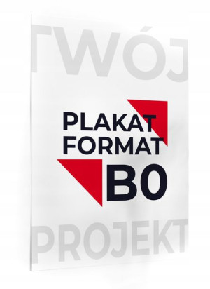 Plakaty Format B0 Wysoka jakość Papier 200g/m2