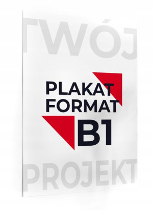 Plakaty Format B1 Wysoka jakość Papier 200g/m2