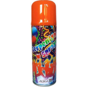 Serpentyna w sprayu "Classic", pomarańczowa, Aliga, 250 ml