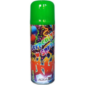 Serpentyna w sprayu "Classic", zielona, Aliga, 250ml