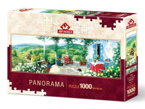 Puzzle 1000 Panorama Romantyczny Spacer