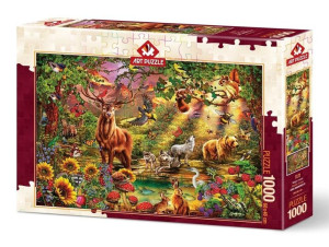 Puzzle 1000 Zaczarowany Las