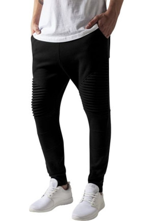 Spodnie Dresowe Pleat Black
