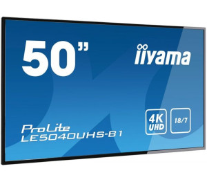 Monitor wielkoformatowy iiyama ProLite LE5040UHS-B1 50" AMVA 18/7 iiSignage