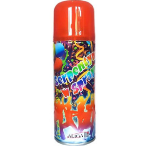 Serpentyna w sprayu "Classic", czerwona, Aliga, 250ml