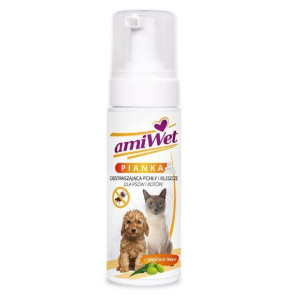 Amiwet Pianka Odstraszająca Pchły i Kleszcze 150 ml