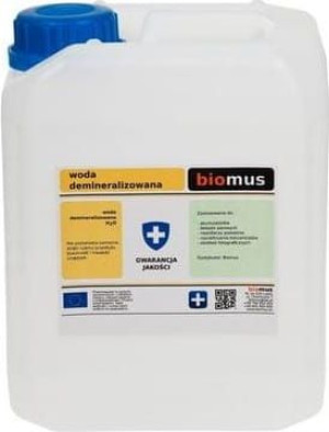 Woda demineralizowana 5l BIOMUS