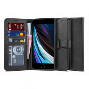 Etui Tech-protect Wallet 2 Apple iPhone SE 2022/SE 2020/8/7 Black
