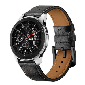 Pasek Tech-protect Leather Samsung Galaxy Watch 46mm Black