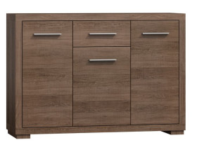 Nowoczesna Komoda 127,5cm Santana Ciemna Wega V6