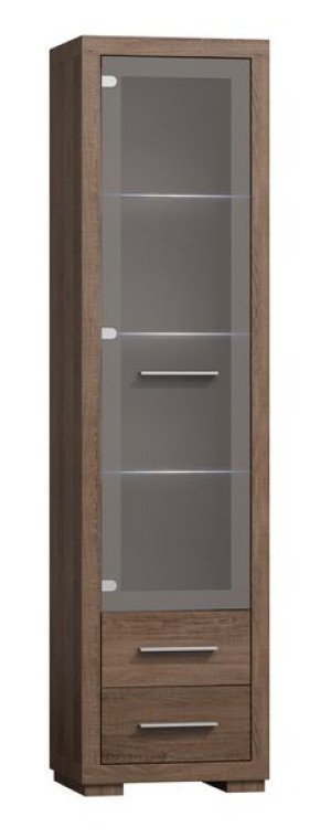 Nowoczesna Witryna 49cm Santana Ciemna Wega V12