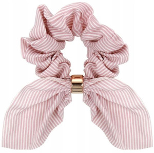 elastyczna gumka do włosów kokarda scrunchie