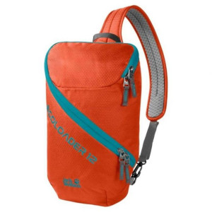 Plecak na jedno ramię Jack Wolfskin Ecoloader 12 - wild brier
