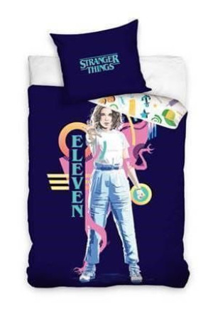 Pościel bawełniana STRANGER THINGS 160X200 NETFLIX