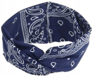 opaska do włosów turban bandamka węzeł boho