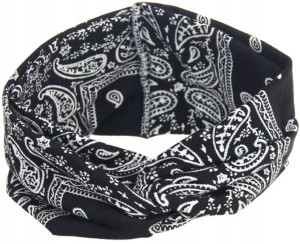 opaska do włosów turban bandamka węzeł boho