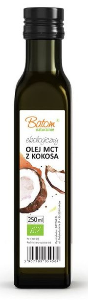 Olej Mct Z Kokosa Bio 250 Ml - Batom