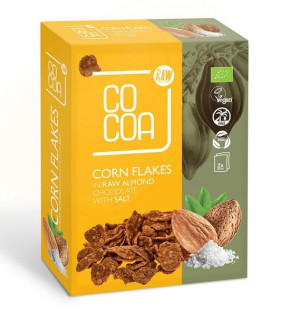 Płatki Kukurydziane W Czekoladzie Migdałowej Z Solą Bio (2 X 100 G) 200 G -
