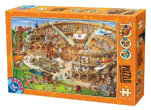 Puzzle 1000 Szaleństwo Budowa Koloseum W Rzymie