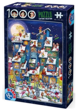 Puzzle 1000 Święty Mikołaj