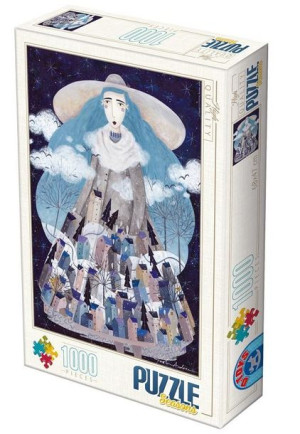 Puzzle 1000 Andrea Kurti, Cztery Pory Roku Zima