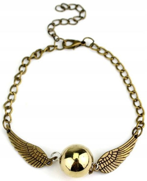 bransoletka znicz golden snitch wings skrzydła
