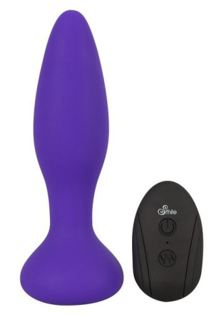Korek analny z wibracjami 14,5cm Sweet Smile