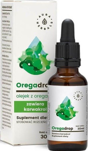 Olejek z oregano 30ml Oregadrop Aura Herbals