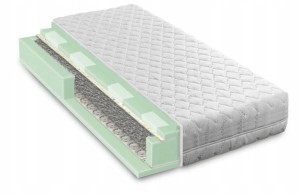 Materac 9 stref BONELLOWY 120x200x18 cm KODUR