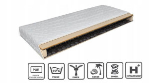 Materac Bonellowy AIR KOKOS 90x200x16 KODUR HIT