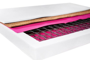 Materac Bonellowy z KOKOSEM RED 160x200x17cm HIT