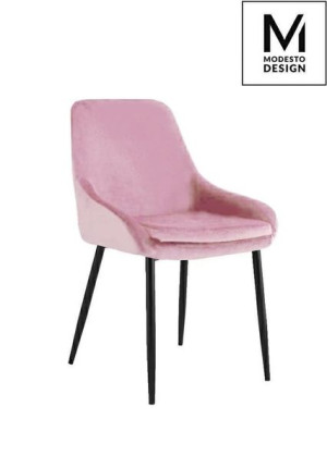 MODESTO krzesło CLOVER pudrowy róż