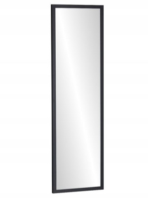 *lustro 120x30 Wąska Rama Premium 125x35 Czarne