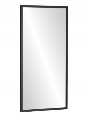 *lustro 80x30 Wąska Rama Premium 85x35 Czarne