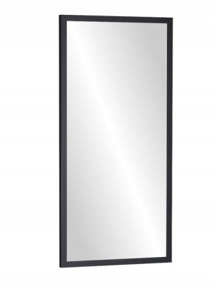 *lustro 80x40 Wąska Rama Premium 85x45 Czarne