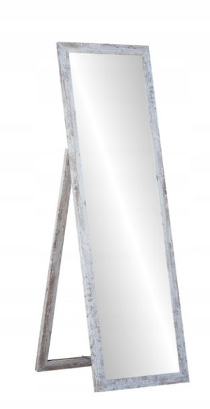 DUŻE lustro STOJĄCE rama PREMIUM 180x50 SHABBY
