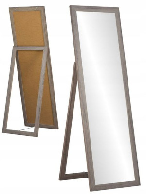 DUŻE lustro STOJĄCE rama PREMIUM 170x50 DĄB REMO