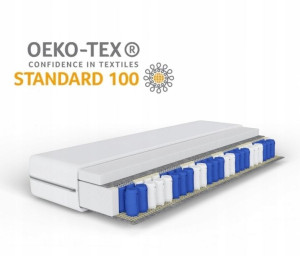Materac KIESZENIOWY Fibex 120x200x18 POCKET/POKET