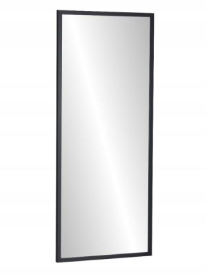 LUSTRO 120x50 wąska rama PREMIUM CZARNE