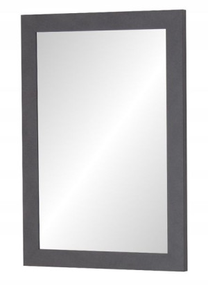 Lustro w ramie klejonej PREMIUM 70X70 SZARY ART